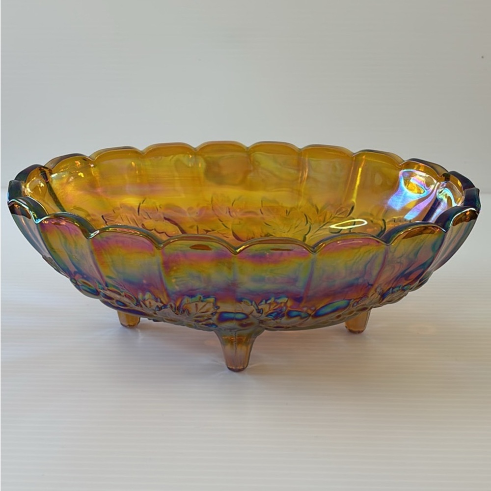 Vintage 1970’s Indiana Glass Carnival Glass